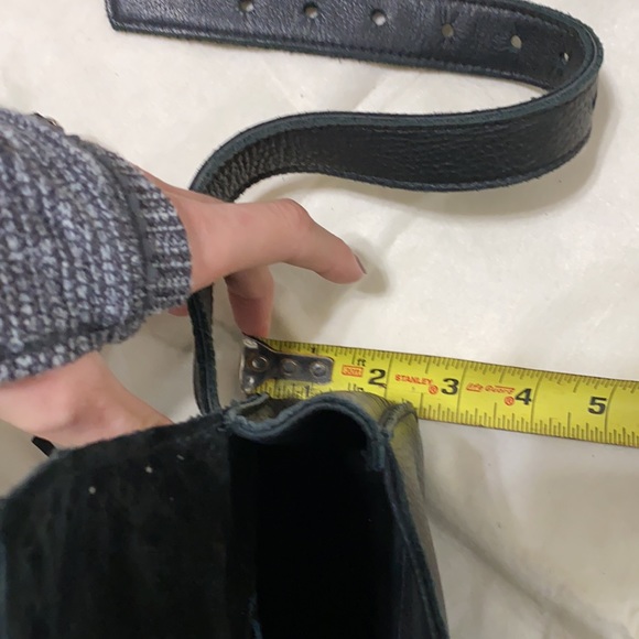 Laggo black leather Fanny pack - Picture 13 of 13